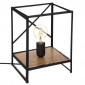 Lampe à Poser Design "Sideo" 26cm Noir|Lampes à poser|Paris Prix