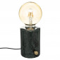 Lampe à Poser en Marbre "Saba" 11cm Noir|Lampes à poser|Paris Prix