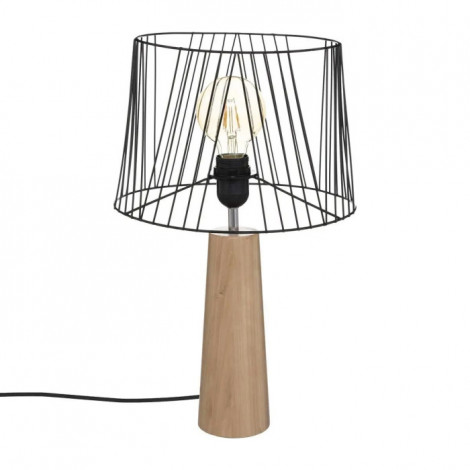 Lampe à Poser Design "Joe" 46cm Noir|Lampes à poser|Paris Prix