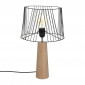 Lampe à Poser Design "Joe" 46cm Noir|Lampes à poser|Paris Prix