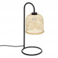 Lampe à Poser Design "Alicante" 43cm Beige & Noir|Lampes à poser|Paris Prix