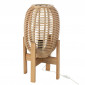 Lampe à Poser en Bambou "Noa" 54cm Naturel|Lampes à poser|Paris Prix