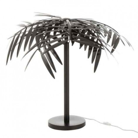 Lampe à Poser Design "Feuille" 73cm Noir|Lampes à poser|Paris Prix