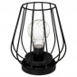Lampe à Poser en Métal MicroLed "Luz" 17cm Noir|Lampes à poser|Paris Prix