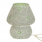 Lampe à Poser en Verre "Bram II" 24cm Vert|Lampes à poser|Paris Prix