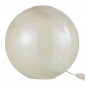 Lampe à Poser Ronde "Pearl" 29cm Blanc|Lampes à poser|Paris Prix