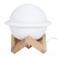 Lampe à Poser Tactile "Saturne" 14cm Blanc|Lampes à poser|Paris Prix