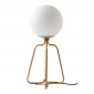 Lampe à Poser Design "Clare" 35cm Doré|Lampes à poser|Paris Prix