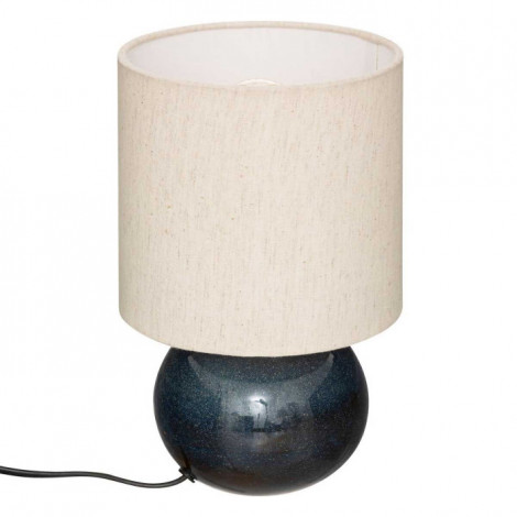 Lampe à Poser Boule "Gaia" 28cm Bleu|Lampes à poser|Paris Prix