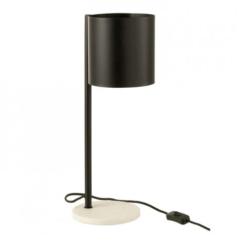 Lampe à Poser en Métal "Bart" 48cm Noir|Lampes à poser|Paris Prix