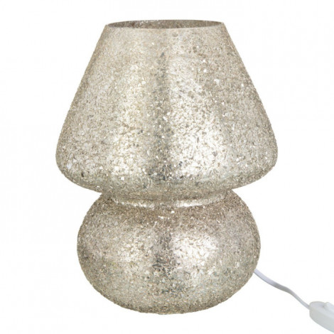 Lampe à Poser Éclat de Verre "Tom" 30cm Or|Lampes à poser|Paris Prix