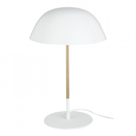 Lampe à Poser en Métal "Ed" 51cm Blanc|Lampes à poser|Paris Prix