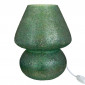 Lampe à Poser Éclat de Verre "Tom" 30cm Vert|Lampes à poser|Paris Prix