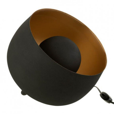 Lampe à Poser en Métal "Mila" 28cm Noir|Lampes à poser|Paris Prix