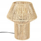 Lampe à Poser "Corde Tressée" 33cm Naturel|Lampes à poser|Paris Prix