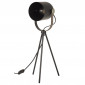 Lampe à Poser en Métal "Bistrot" 46cm Noir|Lampes à poser|Paris Prix