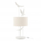 Lampe à Poser "Oiseaux" 79cm Blanc|Lampes à poser|Paris Prix