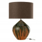 Lampe à Poser en Céramique "Peinture" 80cm Multicolore|Lampes à poser|Paris Prix