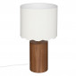 Lampe à Poser Cylindrique "Vania" 50cm Marron|Lampes à poser|Paris Prix