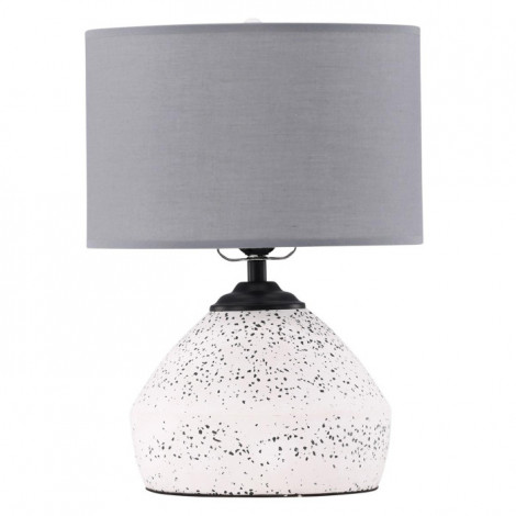 Lampe à Poser Déco "Sisteron" 36cm Blanc|Lampes à poser|Paris Prix