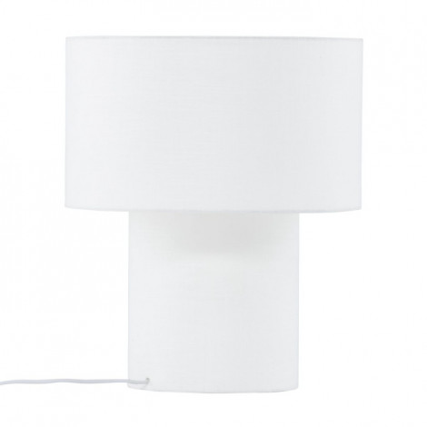 Lampe à Poser Déco "Globia" 40cm Blanc|Lampes à poser|Paris Prix