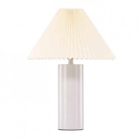Lampe à Poser Déco "Largin" 45cm Gris Clair|Lampes à poser|Paris Prix