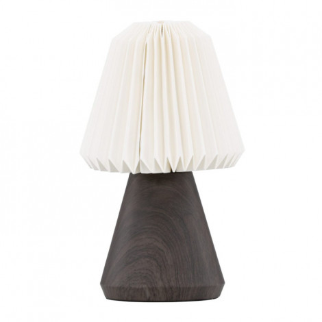 Lampe à Poser Design "Fjallen" 33cm Marron|Lampes à poser|Paris Prix