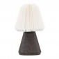 Lampe à Poser Design "Fjallen" 33cm Marron|Lampes à poser|Paris Prix