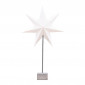 Lampe Design Étoile "Grovelfjall" 65cm Blanc|Lampes à poser|Paris Prix