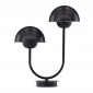 Lampe à Poser Design "Lyckorna" 38cm Noir|Lampes à poser|Paris Prix
