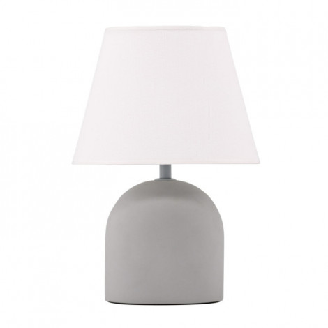 Lampe à Poser Déco "Styrso" 37cm Gris|Lampes à poser|Paris Prix