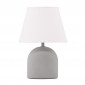 Lampe à Poser Déco "Styrso" 37cm Gris|Lampes à poser|Paris Prix