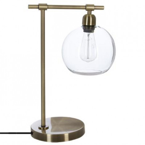 Lampe à Poser "Jody" 45cm Bronze|Lampes à poser|Paris Prix