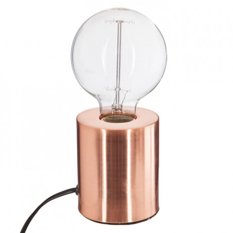 Lampe à Poser "Tube" 10cm Cuivre|Lampes à poser|Paris Prix