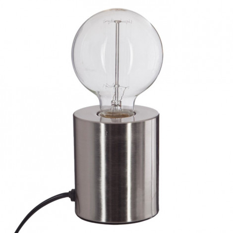 Lampe à Poser "Tube" 10cm Argent|Lampes à poser|Paris Prix