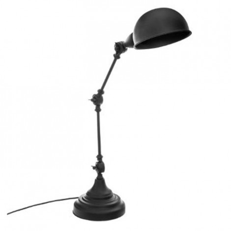 Lampe à Poser en Métal "Basalt" 55cm Noir|Lampes à poser|Paris Prix