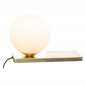 Lampe à Poser Boule Design "Dris" 15cm Or|Lampes à poser|Paris Prix