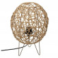 Lampe Boule à Poser "Raahe" 26cm Naturel|Lampes à poser|Paris Prix