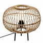 Lampe à Poser Bambou "Eads" 34cm Naturel|Lampes à poser|Paris Prix
