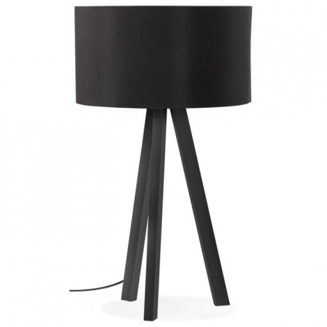Lampe à Poser Design "Mala" 64cm Noir|Lampes à poser|Paris Prix