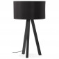 Lampe à Poser Design "Mala" 64cm Noir|Lampes à poser|Paris Prix