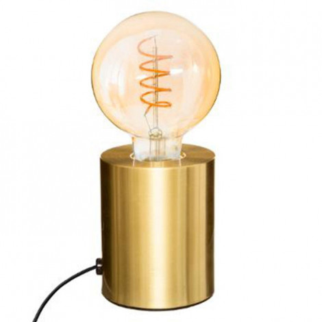 Lampe à Poser "Tube" 10cm Or|Lampes à poser|Paris Prix