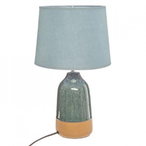 Lampe à Poser Design "Carma" 43cm Bleu|Lampes à poser|Paris Prix
