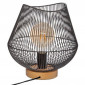 Lampe à Poser Design en Métal "Jena" 28cm Noir|Lampes à poser|Paris Prix
