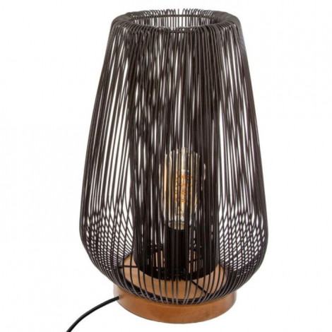Lampe à Poser Design en Métal "Noda" 40cm Noir|Lampes à poser|Paris Prix