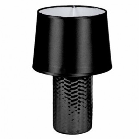 Lampe à Poser Design "Effet Tressé" 30cm Noir|Lampes à poser|Paris Prix