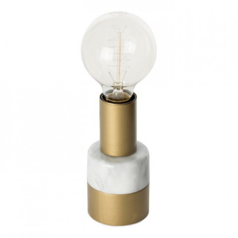 Lampe à Poser en Marbre "Lalande" 14cm Gris|Lampes à poser|Paris Prix