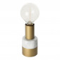 Lampe à Poser en Marbre "Lalande" 14cm Gris|Lampes à poser|Paris Prix