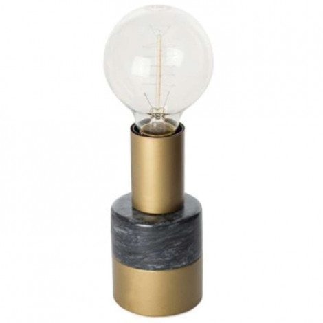 Lampe à Poser en Marbre "Lalande" 14cm Noir|Lampes à poser|Paris Prix