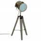Lampe en Métal & Bois "Ébor" 68cm Or|Lampes à poser|Paris Prix